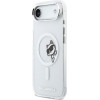 Karl Lagerfeld Case Iml Peekaboo Magsafe For Iphone 17 Air Transparent - (KLHMP17M6HCPSCT)