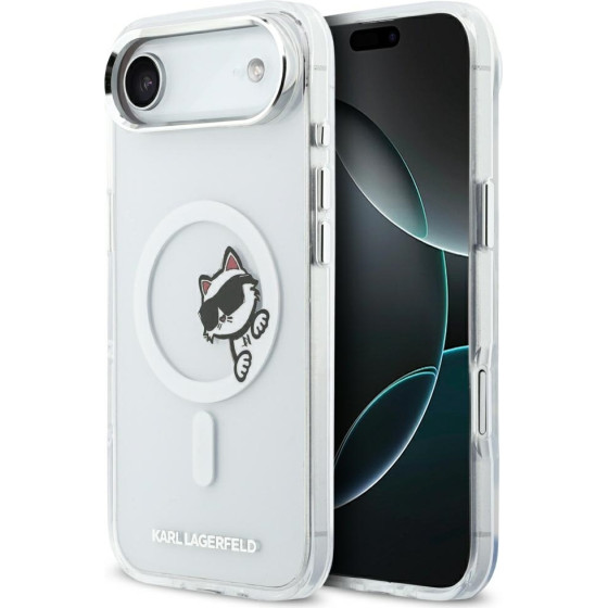 Karl Lagerfeld Case Iml Peekaboo Magsafe For Iphone 17 Air Transparent - (KLHMP17M6HCPSCT)