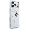 Karl Lagerfeld Case Iml Peekaboo Magsafe For Iphone 17 Pro Max Transparent - (KLHMP17X6HCPSCT)