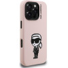Karl Lagerfeld Case Silicone Karl Sketch Magsafe For Iphone 16 Pro Pink - (KLHMP16LSKIGRGP)