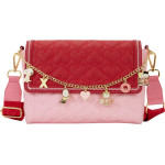 Loungefly Peanuts: Xo Charm Crossbody Bag (PNTB0027)
