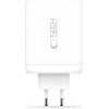 Tech-Protect NC200W-Gan 4-Port Network Charger Pd 200W / QC3.0 WHITE