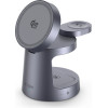 Tech-Protect QI2.2-25W-A48 3IN1 Magnetic Magsafe Wireless Charger Dark GREY
