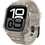 Spigen Rugged Armor Pro V2 - Strap With Case For Apple Watch 10/11 46mm (Dune Beige) - (ACS10506)