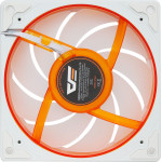Darkflash ����������� ����� DE8 (�����) - (DE8 Single Fan White)