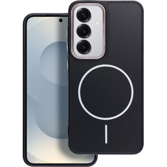 Frame Mag Cover Case Compatible With Magsafe For Samsung A27 Black OEM