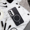 Frame Mag Cover Case Compatible With Magsafe For Samsung A27 Black OEM