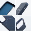 Frame Mag Cover Case Compatible With Magsafe For Samsung A27 Navy Blue OEM