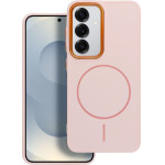 Frame Mag Cover Case Compatible With Magsafe For Samsung A27 Powder Pink OEM