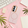 Frame Mag Cover Case Compatible With Magsafe For Samsung A27 Powder Pink OEM