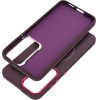 Frame Mag Cover Case Compatible With Magsafe For Samsung A27 Purple OEM