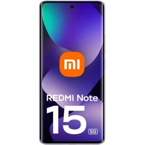 Xiaomi Redmi Note 15 5G 17.2 Cm (6.77'') 8 Gb 256 Gb 5520 Mah Mist Purple