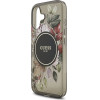 Guess Iml Flowers Strap Magsafe Case For Iphone 17 Black - (GUHMP17SHFWBRCESK)