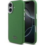 LACOSTE Iconic Petit Pique Metal Logo Magsafe Case For Iphone 17 Green - (LCFCMP17SPLAN)