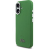 LACOSTE Iconic Petit Pique Metal Logo Magsafe Case For Iphone 17 Green - (LCFCMP17SPLAN)