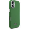 LACOSTE Iconic Petit Pique Metal Logo Magsafe Case For Iphone 17 Green - (LCFCMP17SPLAN)