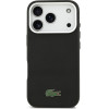 LACOSTE Iconic Petit Pique Metal Logo Magsafe Case For Iphone 17 Pro Black - (LCFCMP17LPLAK)
