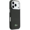 LACOSTE Iconic Petit Pique Metal Logo Magsafe Case For Iphone 17 Pro Max Black - (LCFCMP17XPLAK)