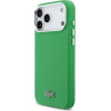 LACOSTE Iconic Petit Pique Metal Logo Magsafe Case For Iphone 17 Pro Max Green - (LCFCMP17XPLAN)
