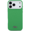LACOSTE Iconic Petit Pique Metal Logo Magsafe Case For Iphone 17 Pro Max Green - (LCFCMP17XPLAN)