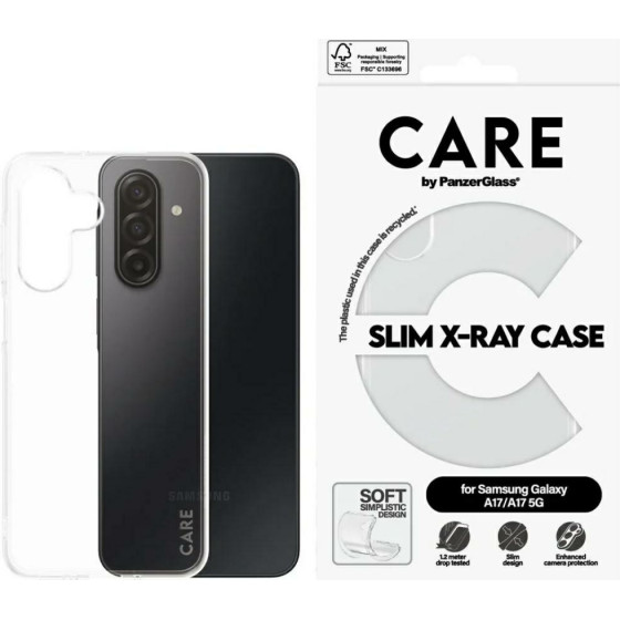 PanzerGlass Case Care By Fashion X-Ray For Samsung Galaxy M17 5G / A17 / A17 5G Transparent - (CR73372)