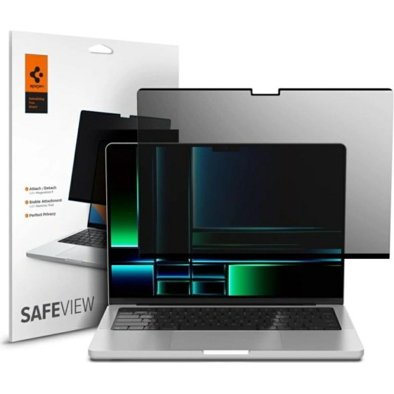 Spigen Safe View Privacy Screen Protector For Macbook Pro 14 2021/2025 - (AFL06158)
