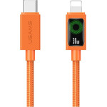 Usams Cable SJ774 Pd 30W USB-C/Lightning 1.2m Orange - (SJ774USB02)