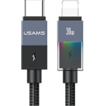 Usams Cable SJ776 Pd 30W USB-C/Lightning 1.2m Tarnish - (SJ776USB01)