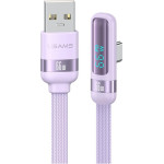 Usams Cable US-SJ651 USB-A/USB-C Purple - (SJ651USB04)