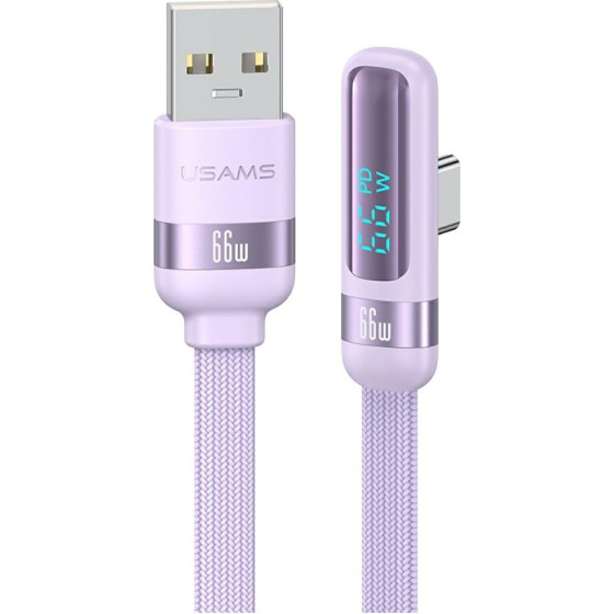 Usams Cable US-SJ651 USB-A/USB-C Purple - (SJ651USB04)