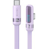 Usams Cable US-SJ653 Pd 100W USB-C/USB-C Purple - (SJ653USB04)