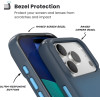 Speck Presidio Lux Magsafe - Case Iphone 17 Pro (Deep Sea Fade / Black / Spell Blue) - (151022-3276)