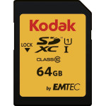 Kodak Sdxc Memory Card Ultra Performance, 64Gb, Class 10 / UHS-1 U3 - (EKMSD64GXC10HPRK)