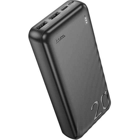 Hoco Powerbank 20000 Mah 2A J123A black