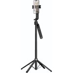 Hoco Selfie Stick Tripod With Remote Control 360 Degree With Auto Face Tracking K32 black