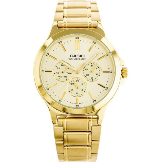 Casio (zd091c) + Box - (MTP-V300G-9AUDF)