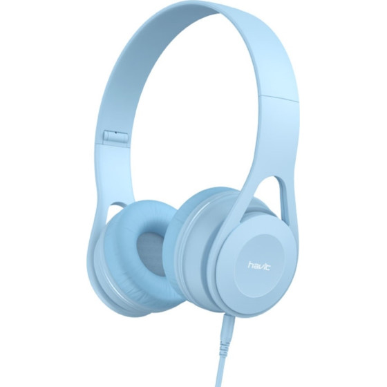 Havit Wired Headphones H2262d on-Ear blue