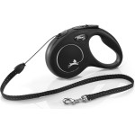 flexi New CLASSIC 5 m Black Dog Retractable lead
