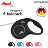 flexi New CLASSIC 5 m Black Dog Retractable lead