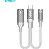 BWOO 2 in 1 Adapter Lightning / Type C to 3.5MM Jack BZ67
