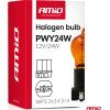 Amio - ����� �������� PWY24W 12V 24W Amber (���������) ���� WP3.3x14.5-4 ��� ���� - 1 ���.(04410/AM) - (04410)