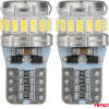Amio - ����� LED CANBUS T10 (W5W) 16SMD 3014 + 2SMD 3030 ����� 6000K 12V/24V ��� ���� �����, ��������� & ���������� - 2���. (04260/AM) - (04260)