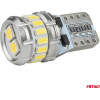 Amio - ����� LED CANBUS T10 (W5W) 16SMD 3014 + 2SMD 3030 ����� 6000K 12V/24V ��� ���� �����, ��������� & ���������� - 2���. (04260/AM) - (04260)