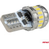 Amio - ����� LED CANBUS T10 (W5W) 16SMD 3014 + 2SMD 3030 ����� 6000K 12V/24V ��� ���� �����, ��������� & ���������� - 2���. (04260/AM) - (04260)