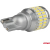 Amio - ����� LED CANBUS T15 (W16W) 48SMD 3014 + 4SMD 3030 ����� 6000K 12V/24V ��� ���� ������� & ��������� ������� - 2���. (04261/AM) - (04261)
