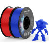 Creality CR-PETG Value Pack 2kg - Red & Blue 3D Printer Filament - (3301030063)