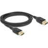 DeLock ������� Displayport certified, 8K/60Hz, 32.4 Gbps, 2m, ����� - (85660)