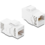 DeLock Keystone Module RJ45 ������ �� ������, Cat 6A UTP, ����� - (90991)