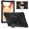 4sMarts Case Rugged Case Grip For Samsung Galaxy Tab A11+ Black - (541726)