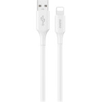 Dudao L2sL USB-A - Lightning 6A Cable 1.2m - White - (L2sL-new)